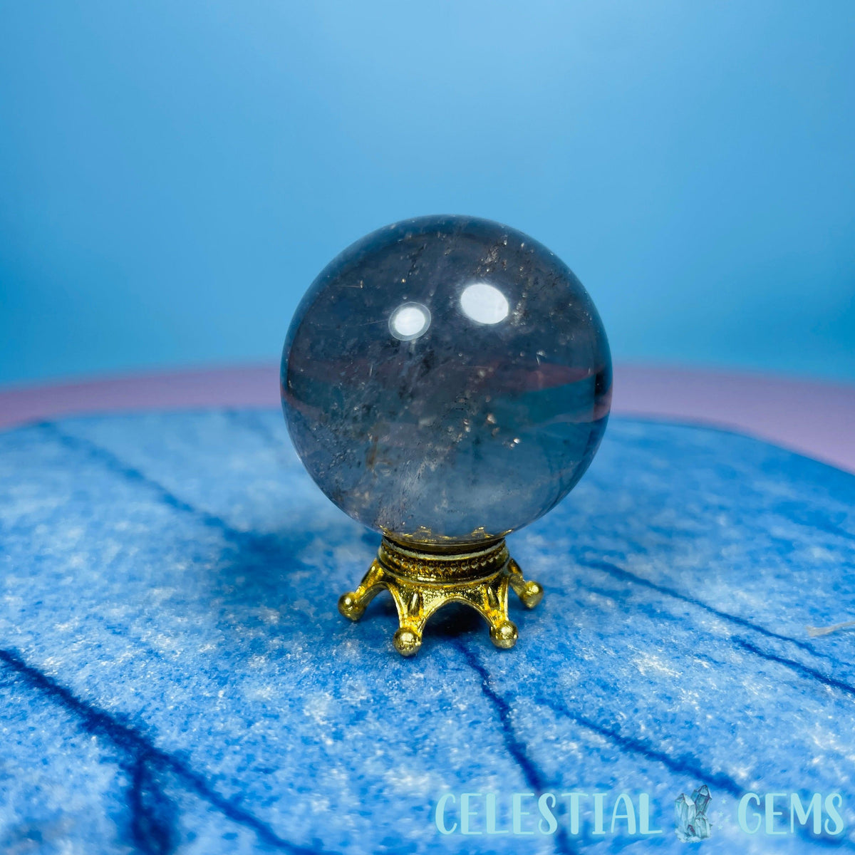 Pale Smoky Quartz Small Sphere
