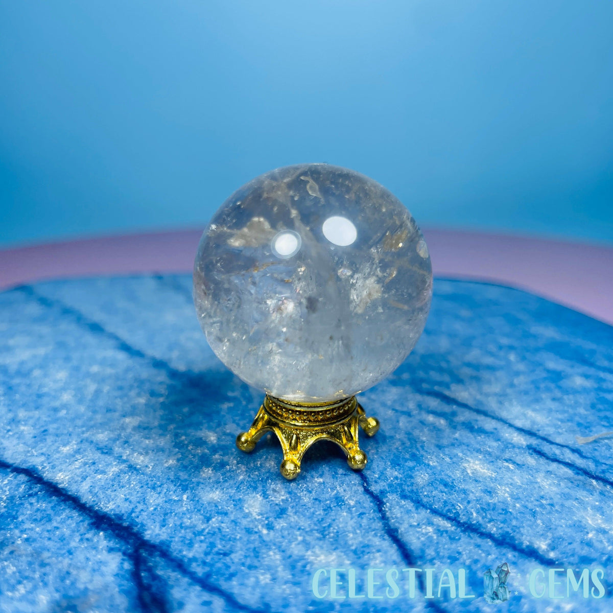 Pale Smoky Quartz Small Sphere
