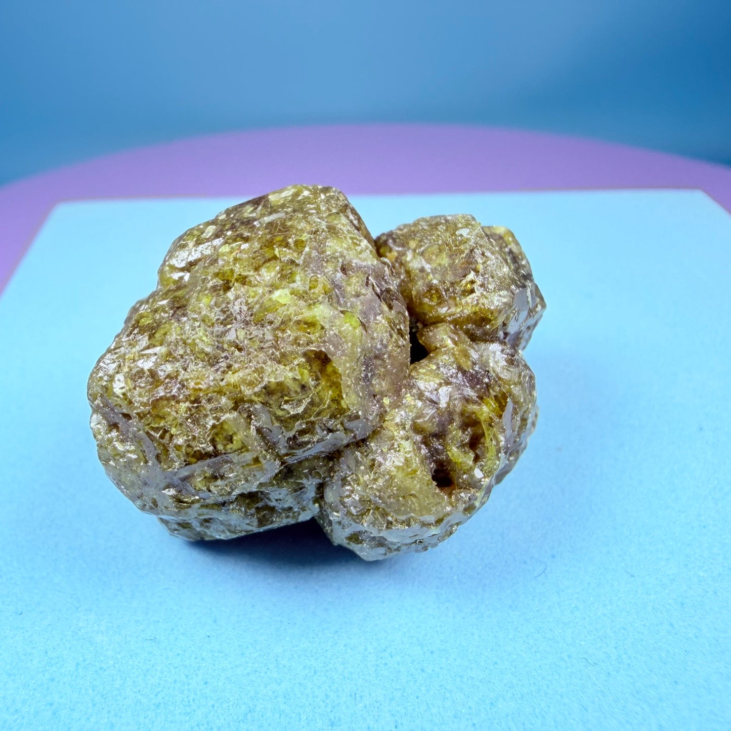 Grandite (Grossular-Andradite) Garnet Crystal Specimen