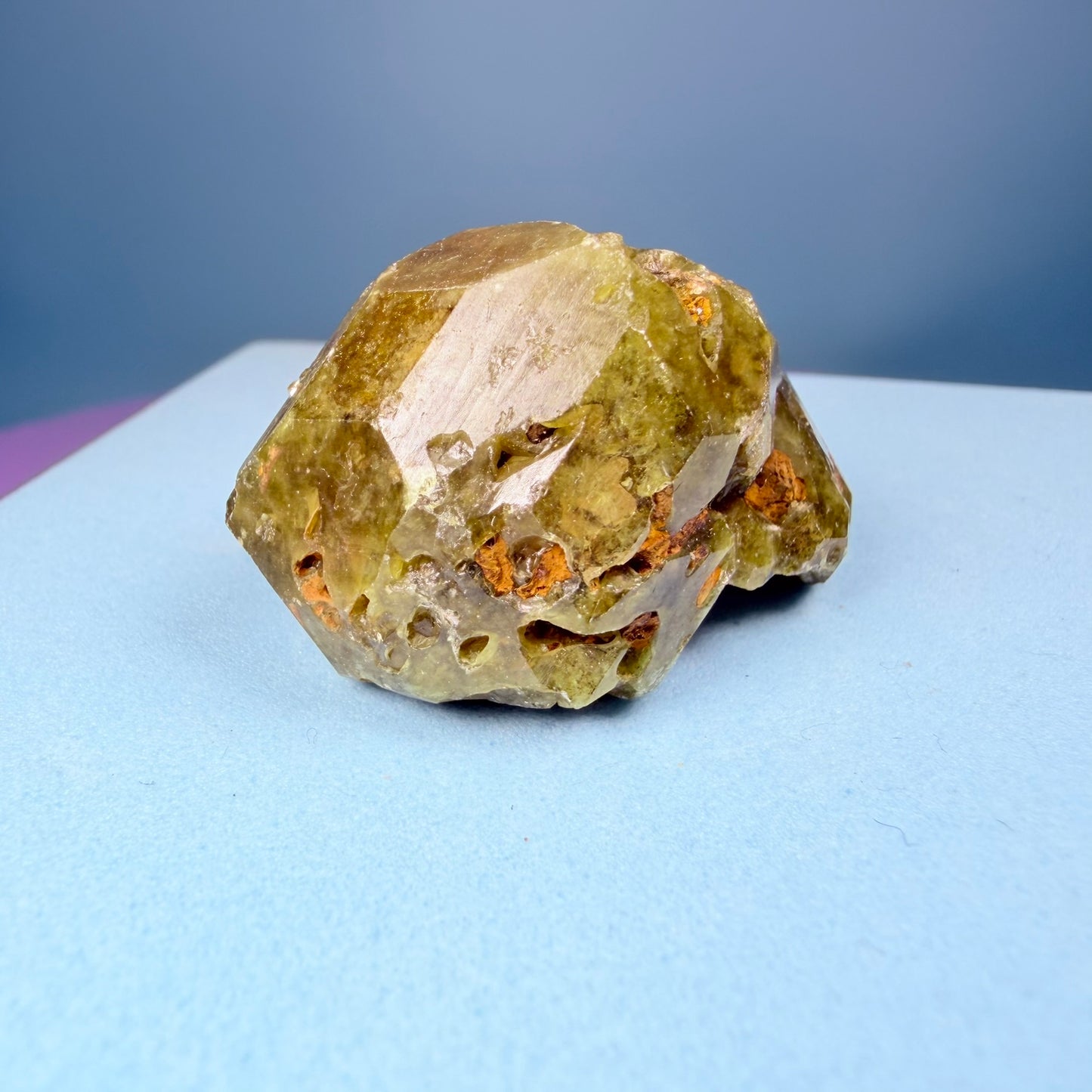 Grandite (Grossular-Andradite) Garnet Crystal Specimen