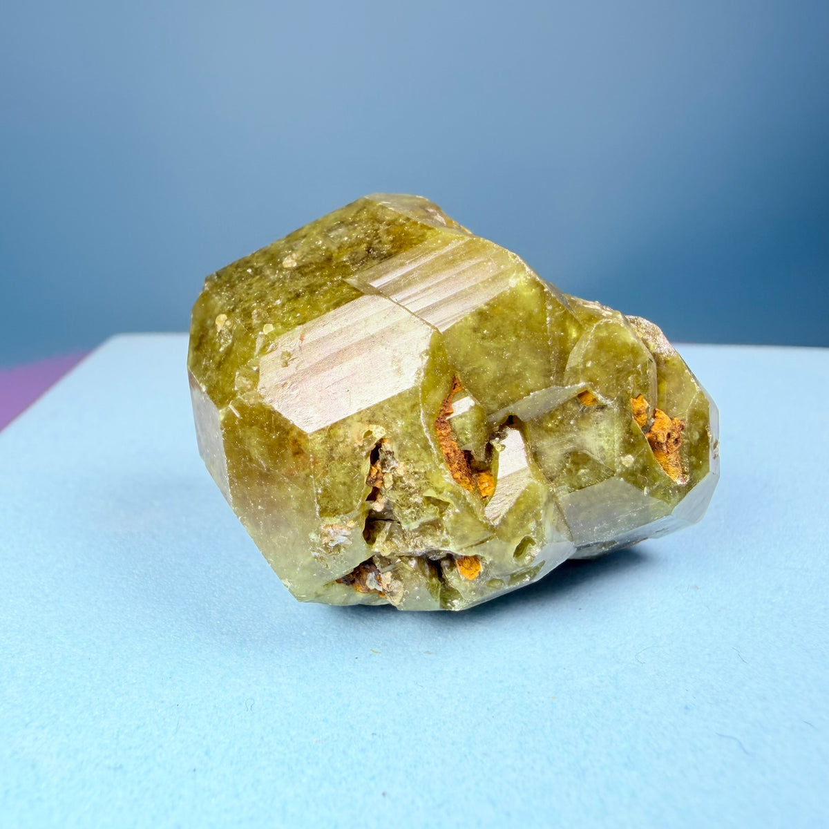 Grandite (Grossular-Andradite) Garnet Crystal Specimen