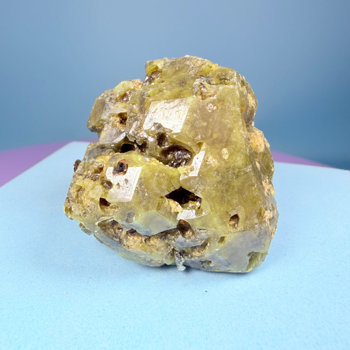 Grandite (Grossular-Andradite) Garnet Crystal Specimen