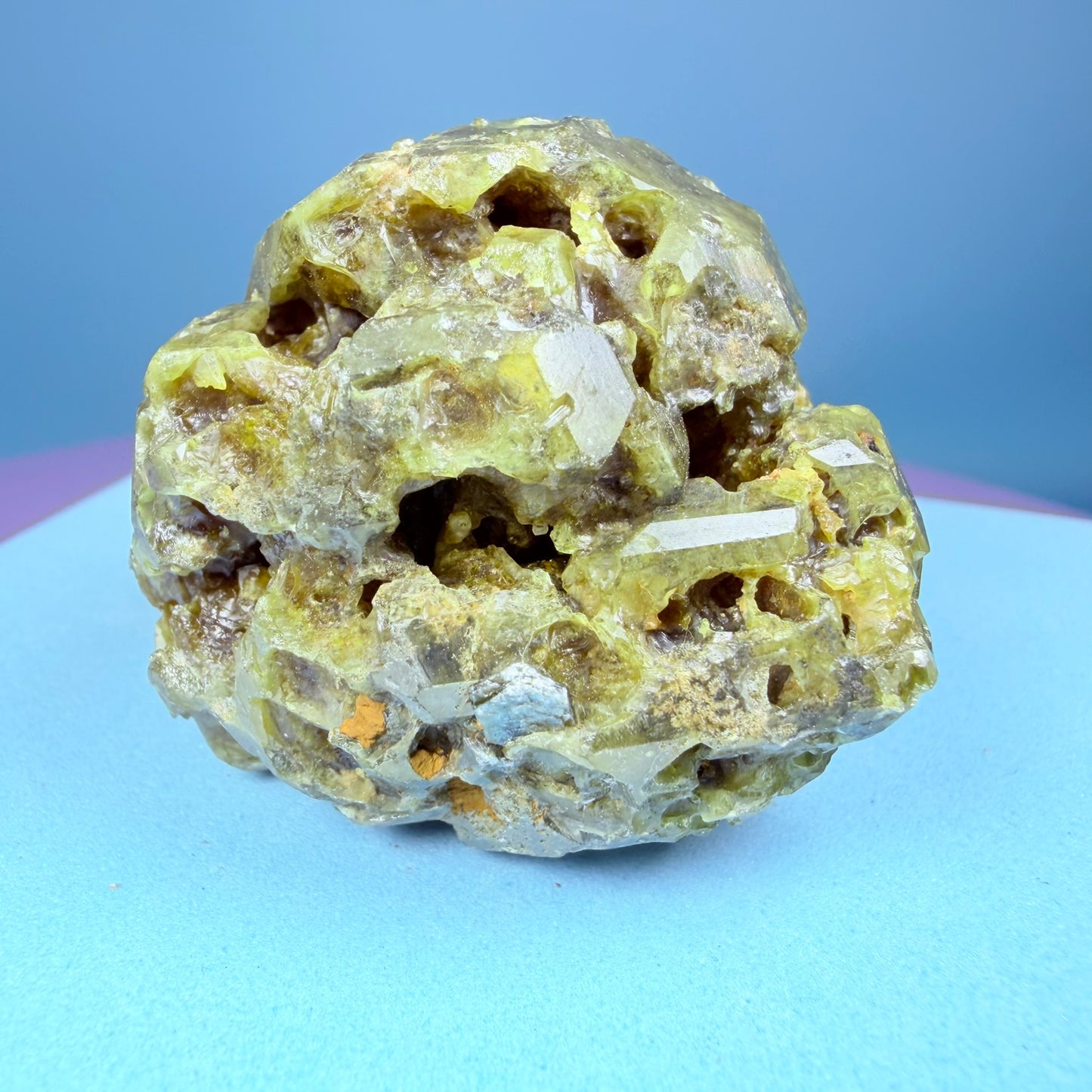 Grandite (Grossular-Andradite) Garnet Crystal Specimen