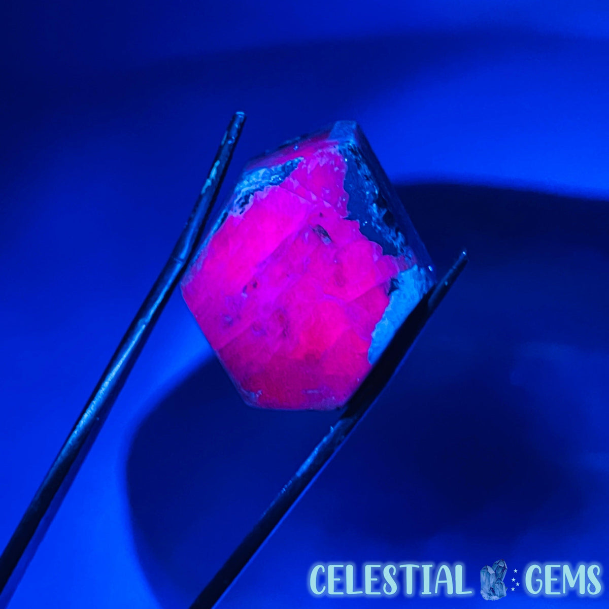Celestial Sapphire Corundum Crystal Specimen