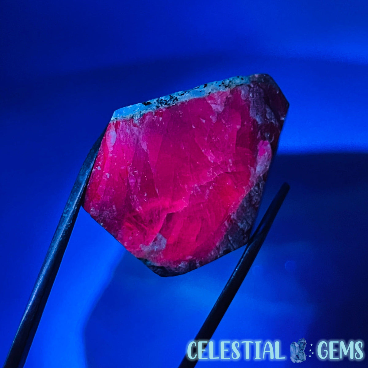 Celestial Sapphire Corundum Crystal Specimen