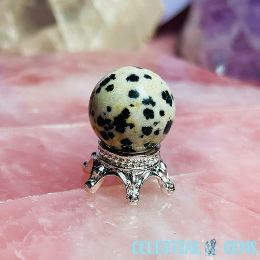 Dalmatian Jasper Mini Sphere