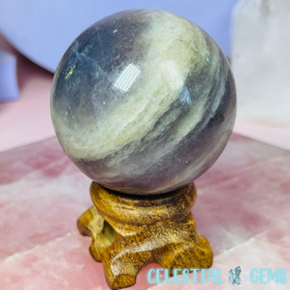 Iolite (Water Sapphire) Medium Sphere