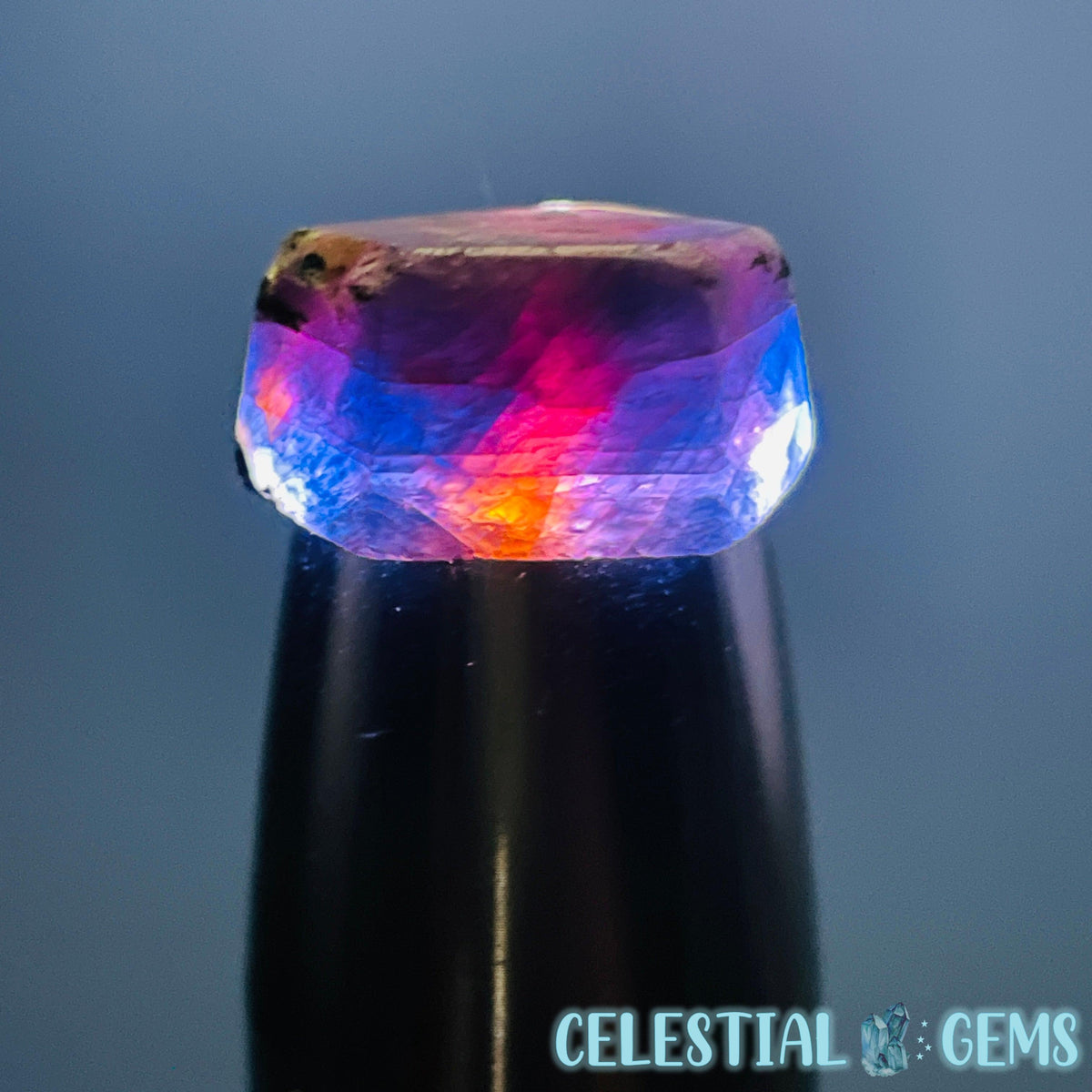 Celestial Sapphire Corundum Crystal Specimen