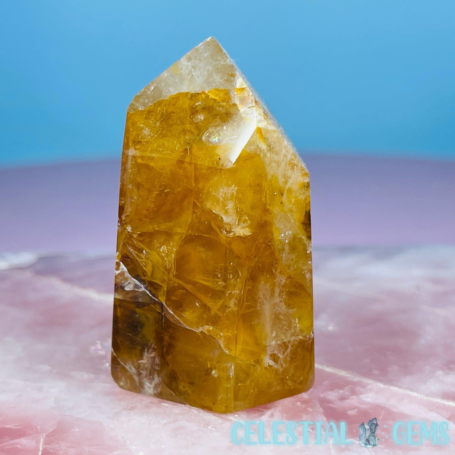 Golden Healer Quartz Small Tower