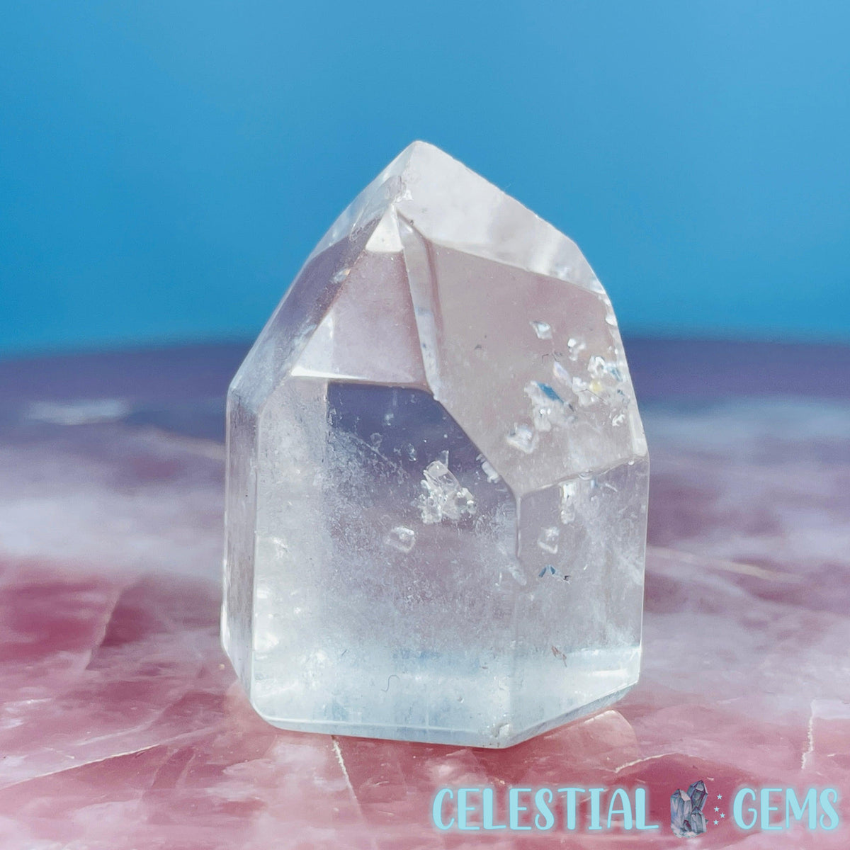 Clear Quartz Small Tower (DISCOUNTED - CHIPPED)