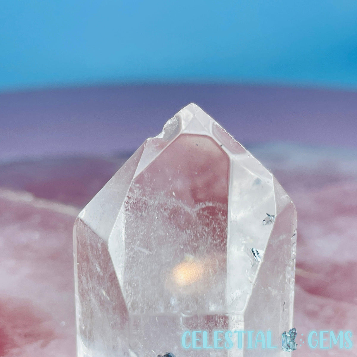 Clear Quartz Small Tower (DISCOUNTED - CHIPPED)