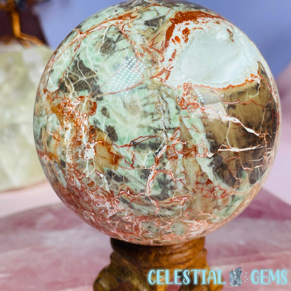 Money Agate Large Sphere