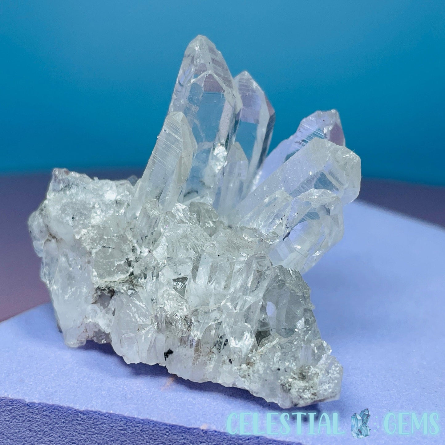 Chrysanthemum Quartz Small Cluster