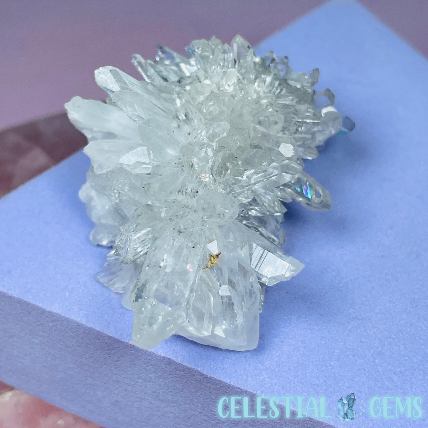 Chrysanthemum Quartz Small Cluster