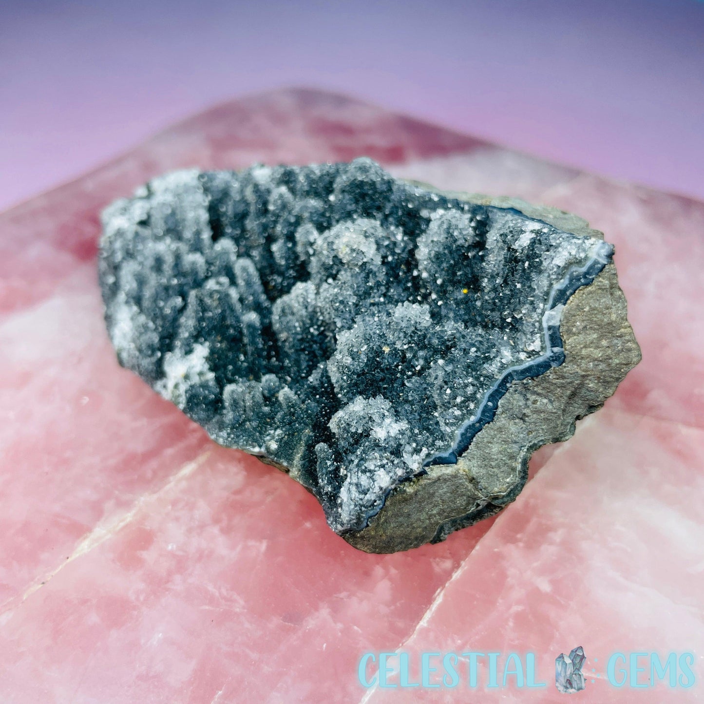 Uruguay Black Amethyst Small Cluster Piece