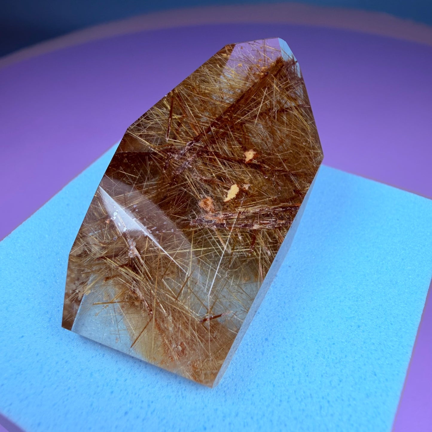 Copper + Gold Rutile Quartz Small Freeform