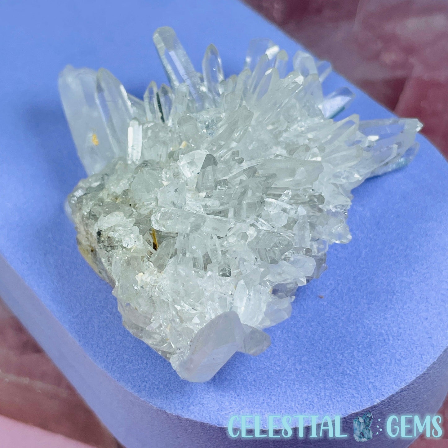 Chrysanthemum Quartz Small Cluster