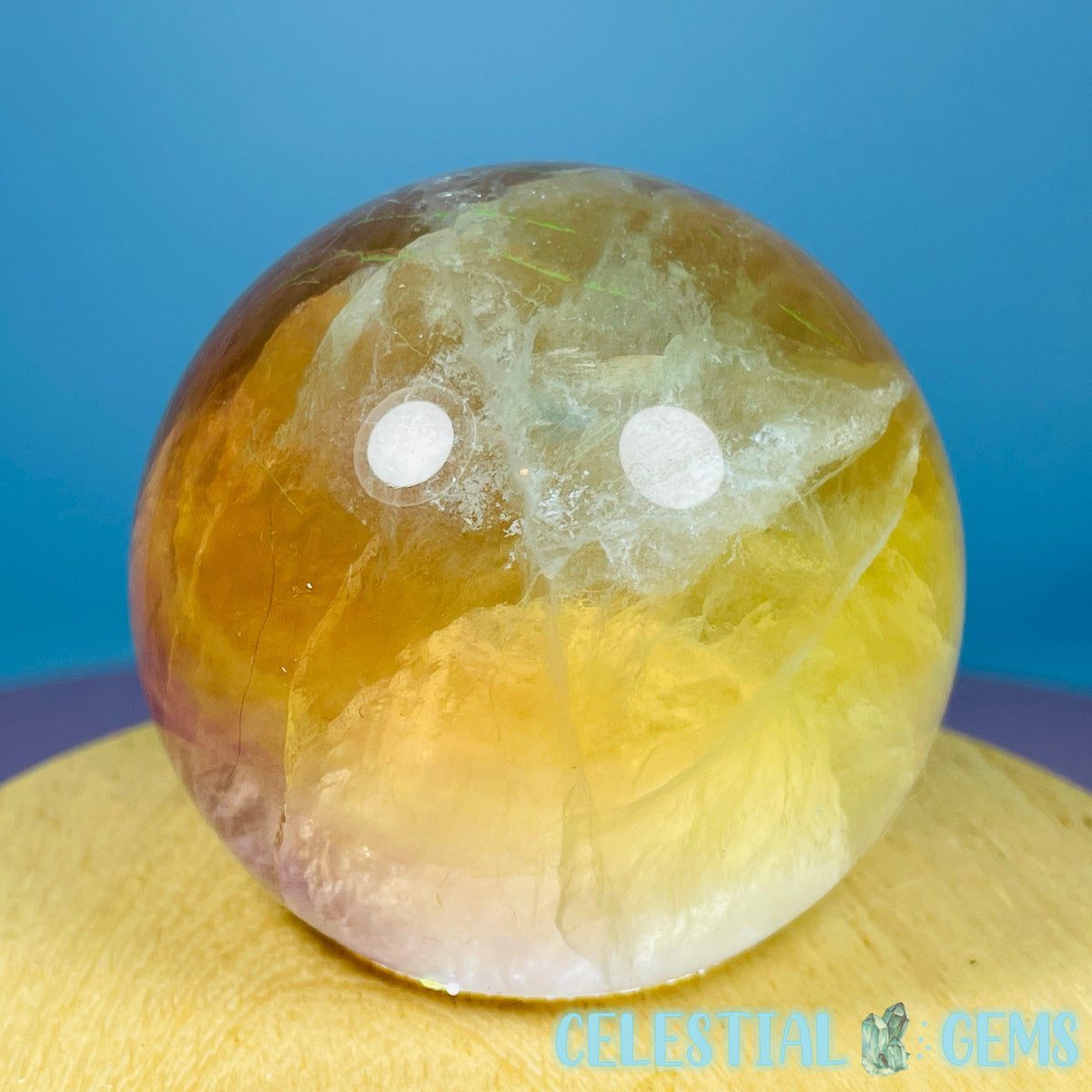 Candy Fluorite Medium Sphere