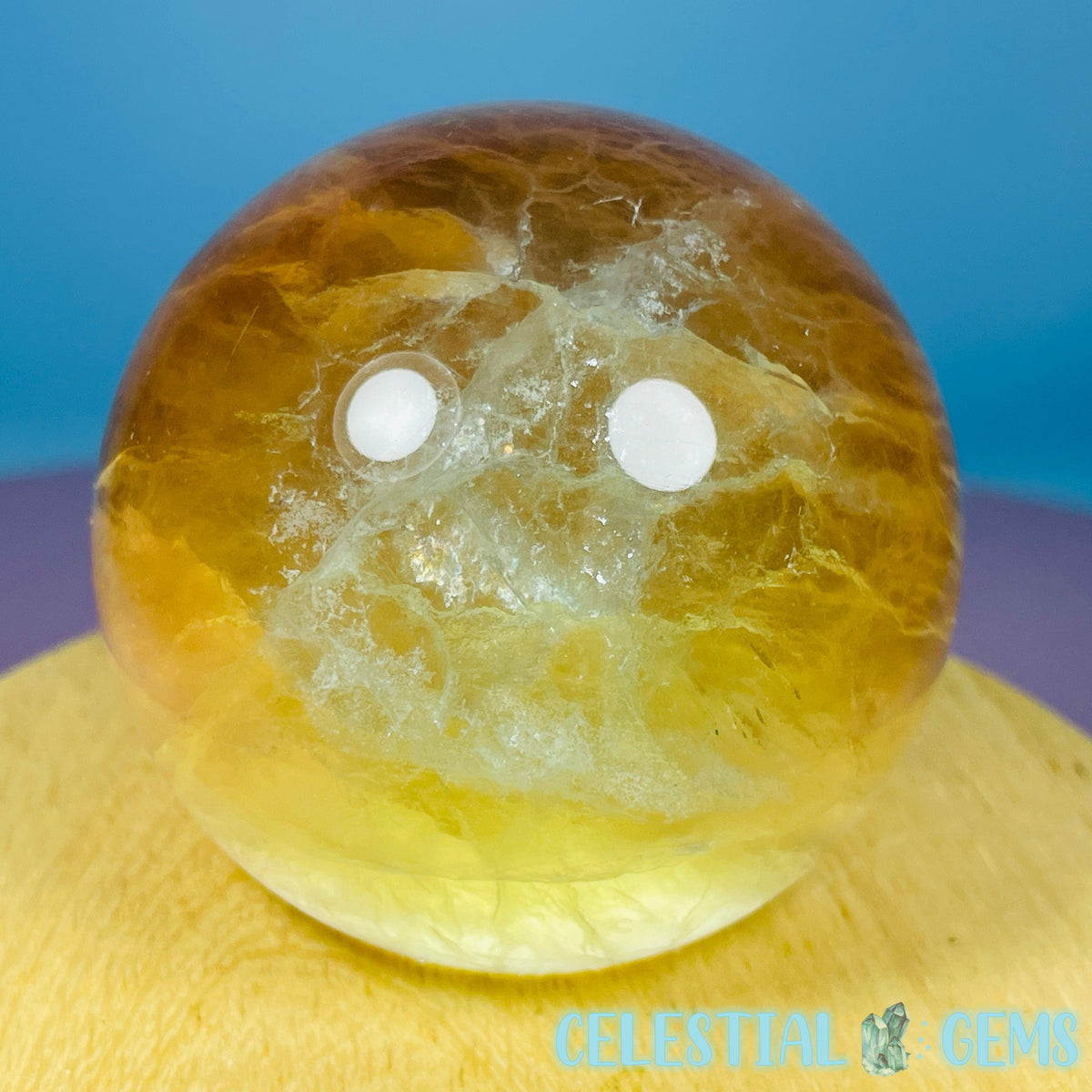 Candy Fluorite Medium Sphere