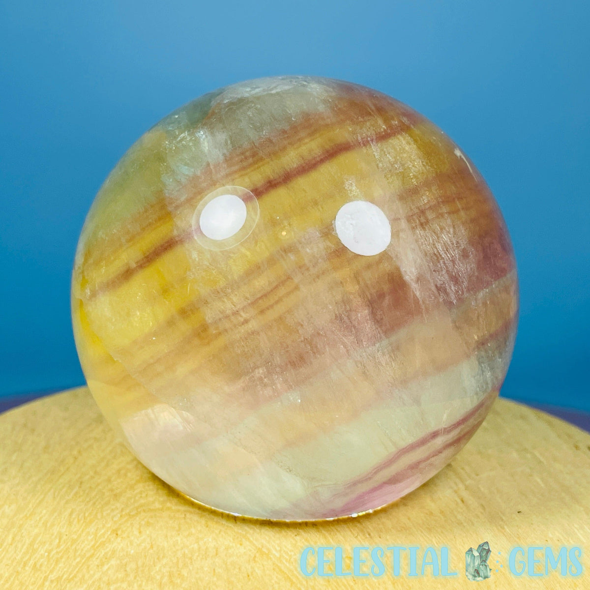 Candy Fluorite Medium Sphere