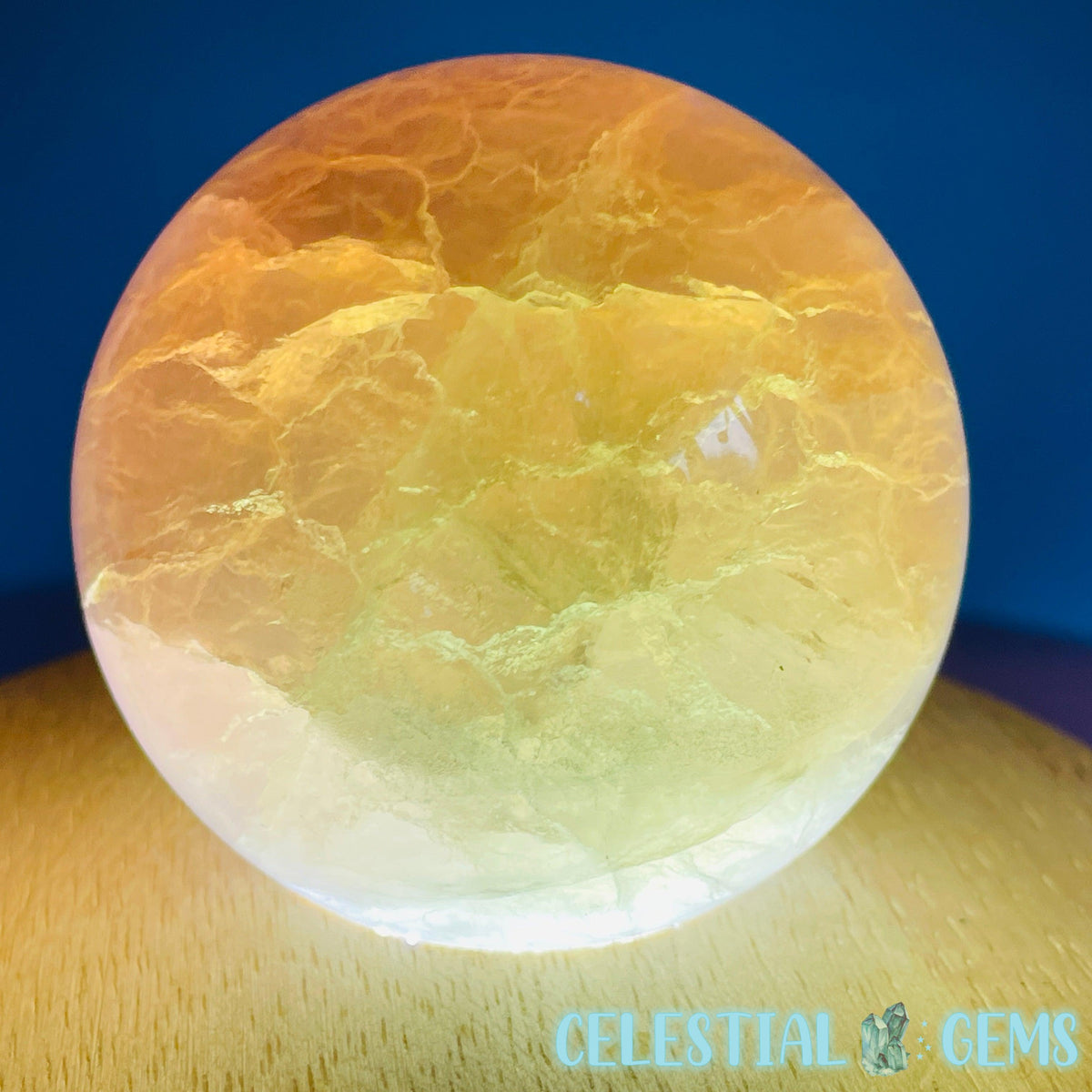 Candy Fluorite Medium Sphere