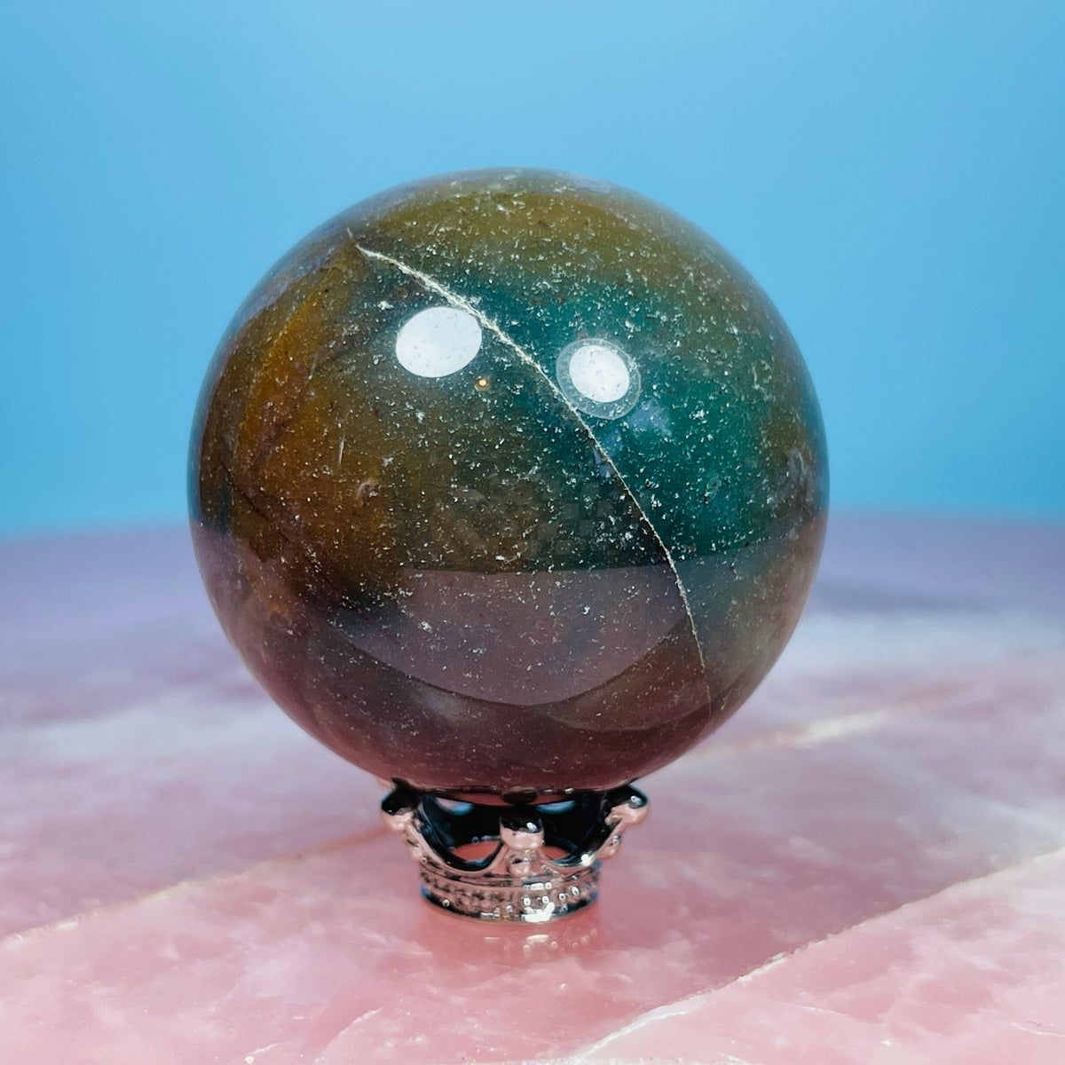 Ocean Jasper Small Sphere