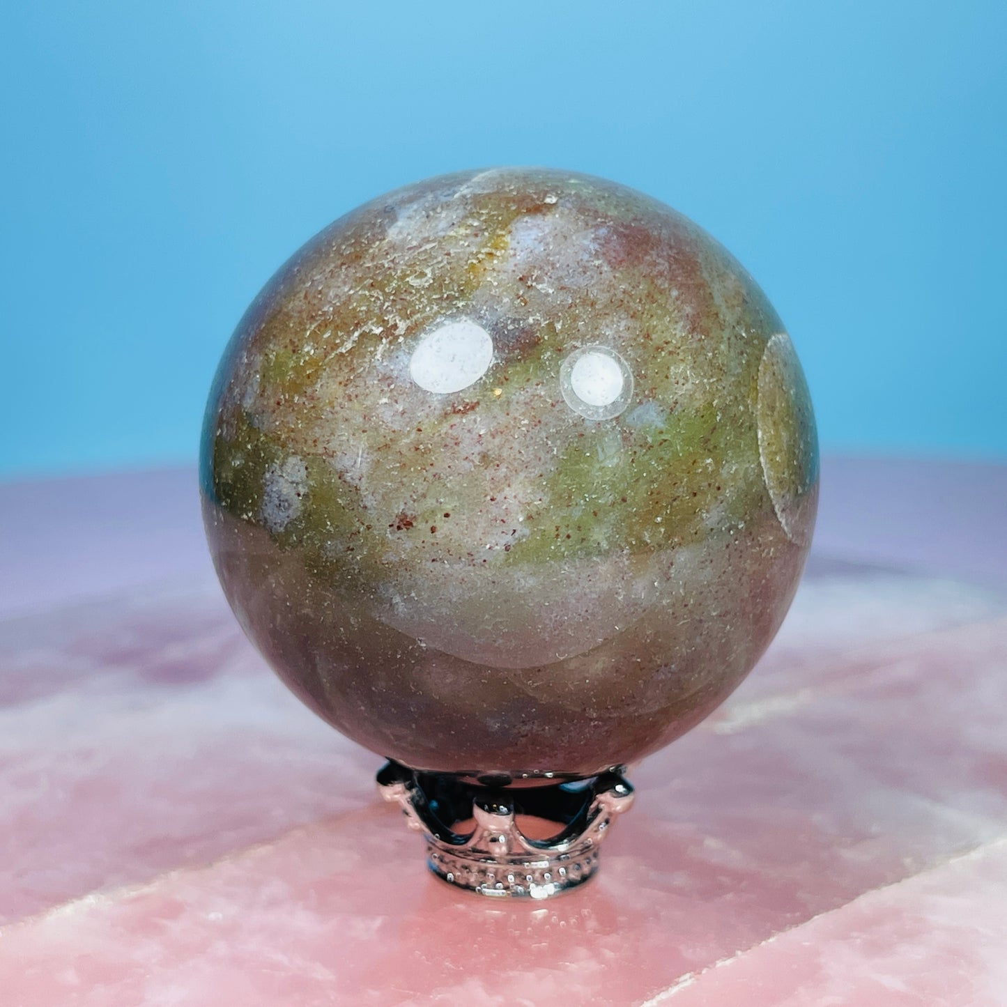 Ocean Jasper Small Sphere