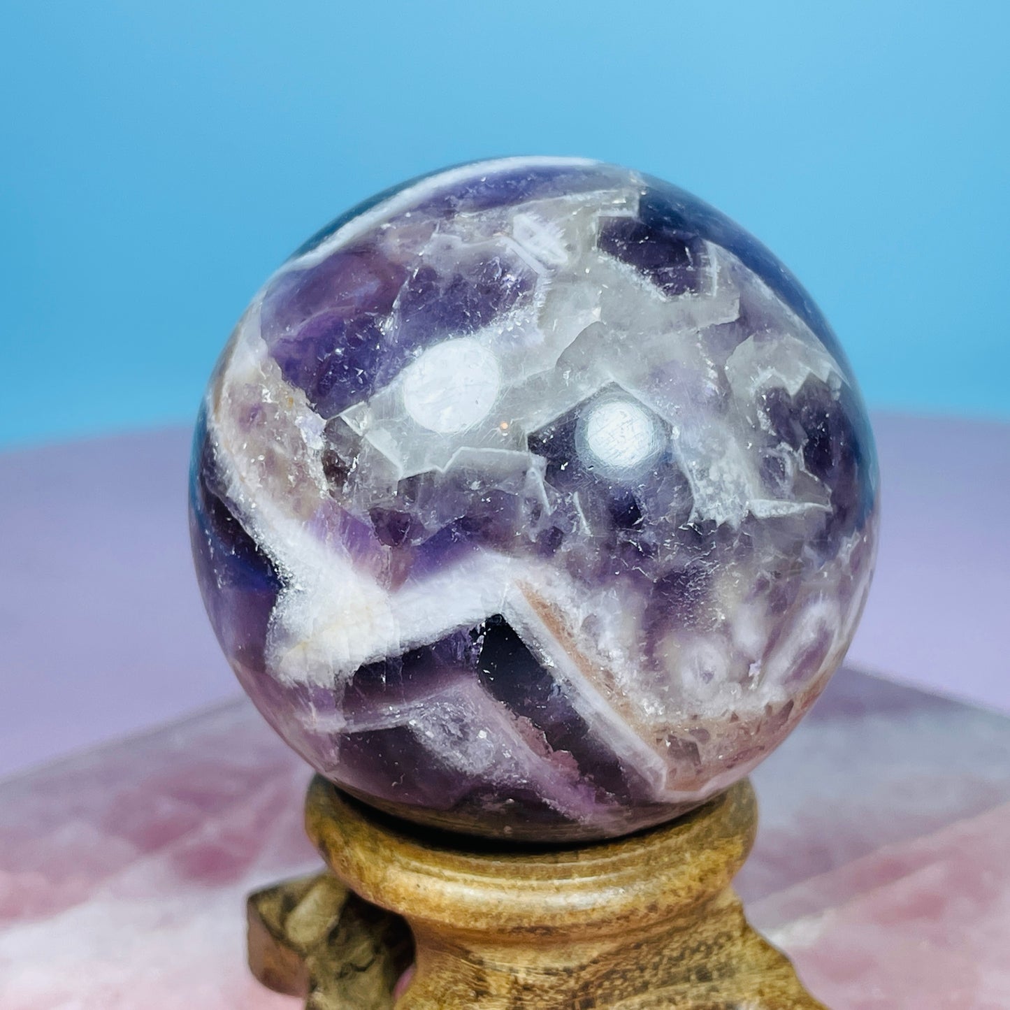 Dream Amethyst Medium Sphere