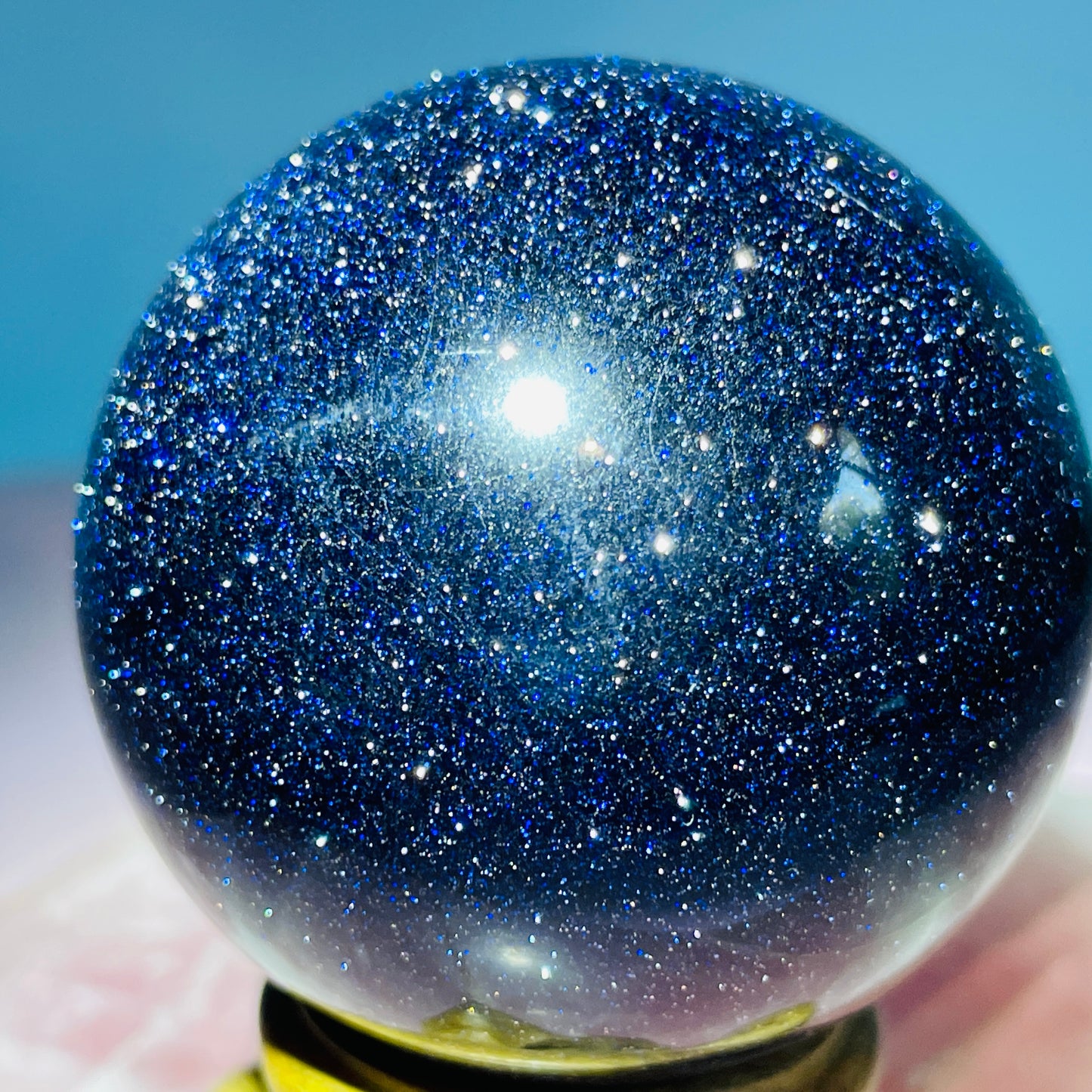 Blue Sandstone Medium Sphere