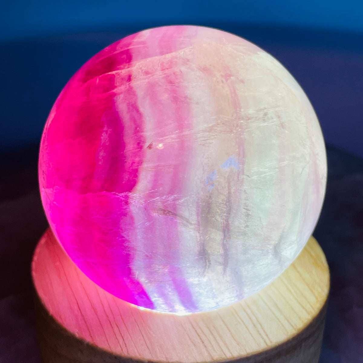 Candy Fluorite Medium Sphere