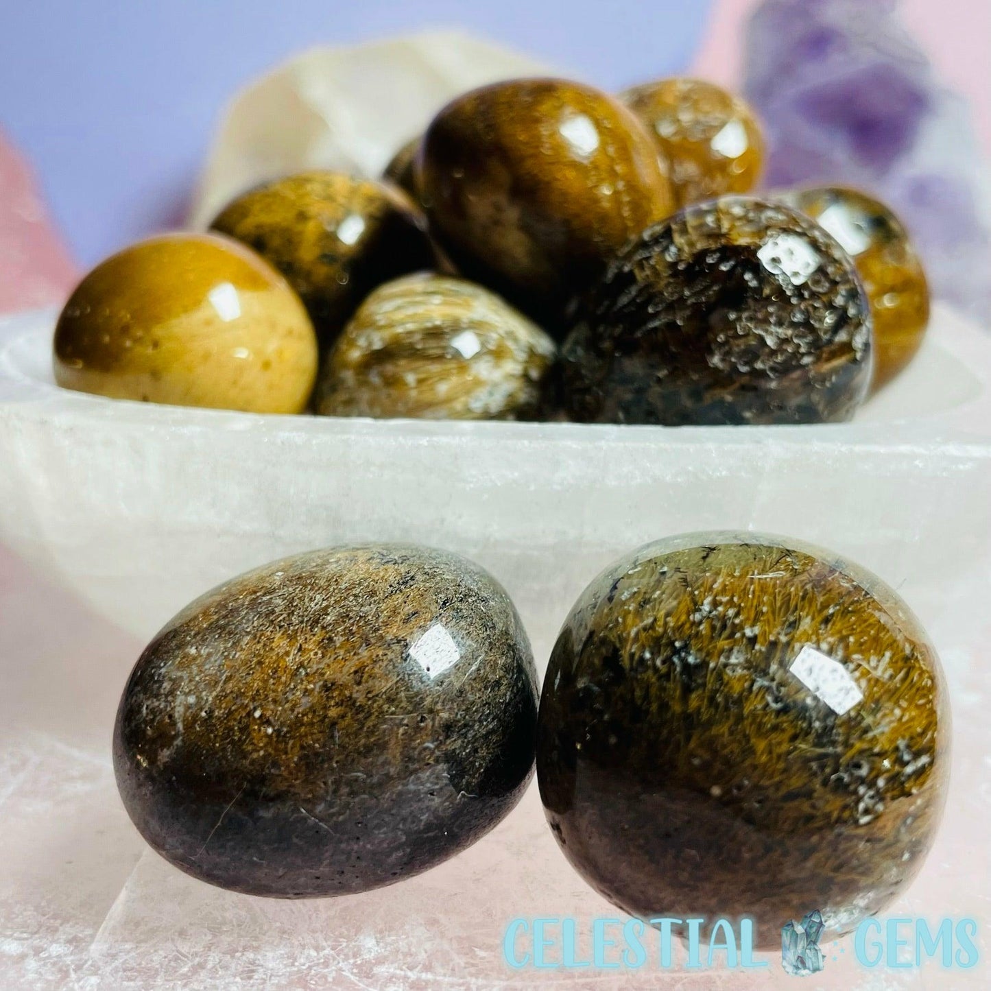 Sagenite Agate Tumble