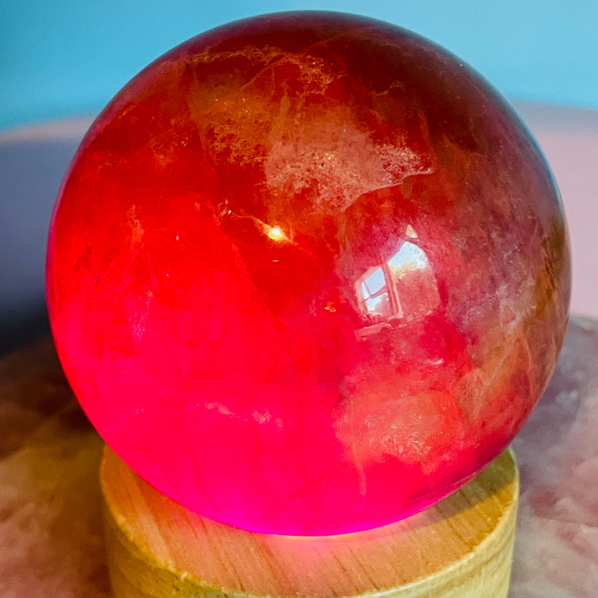 Candy Fluorite Large Sphere