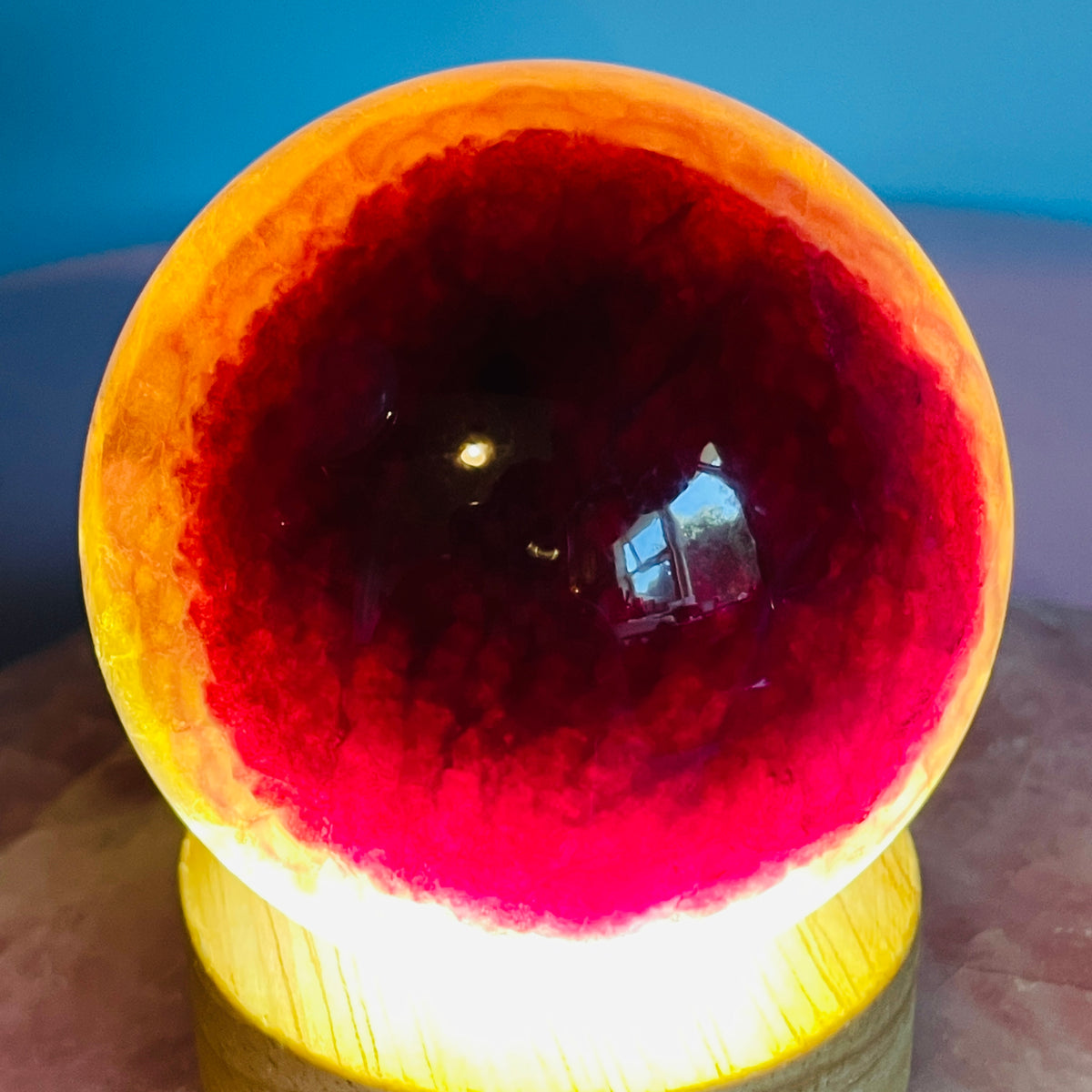 Candy Fluorite Large Sphere