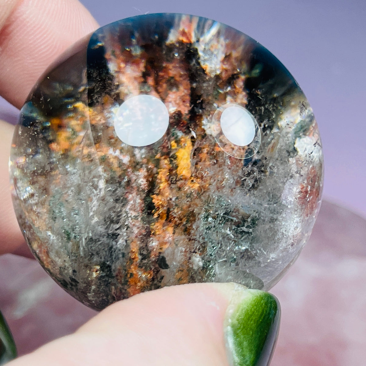 High Grade Thousand Layer Garden Quartz Small Sphere (Video)