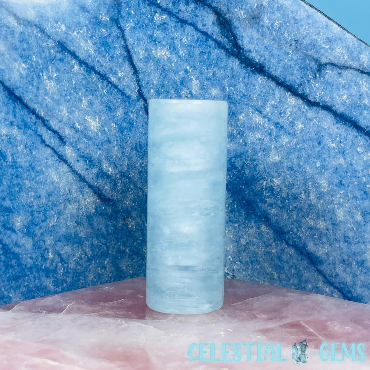 Aquamarine Cylinder Crystal