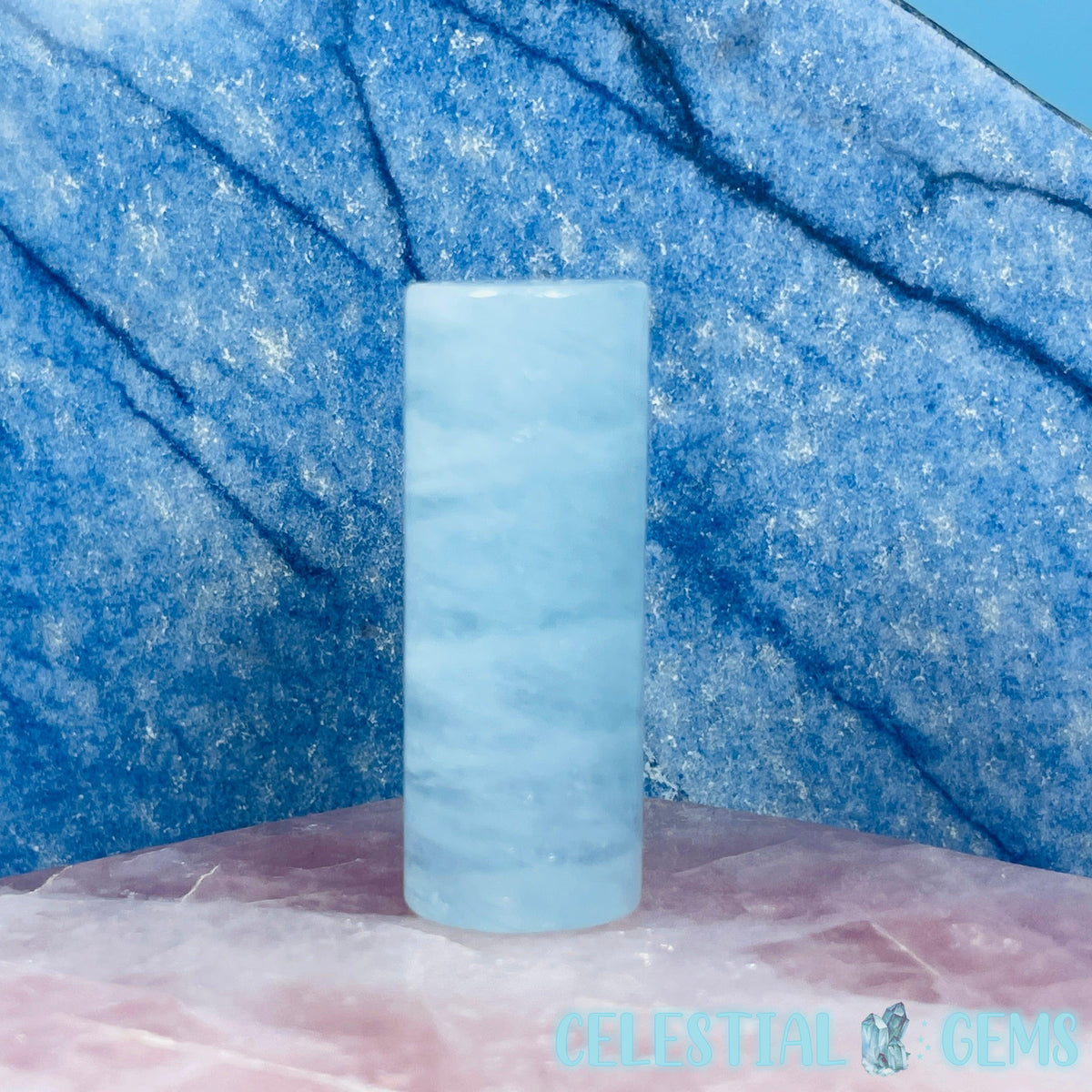 Aquamarine Cylinder Crystal