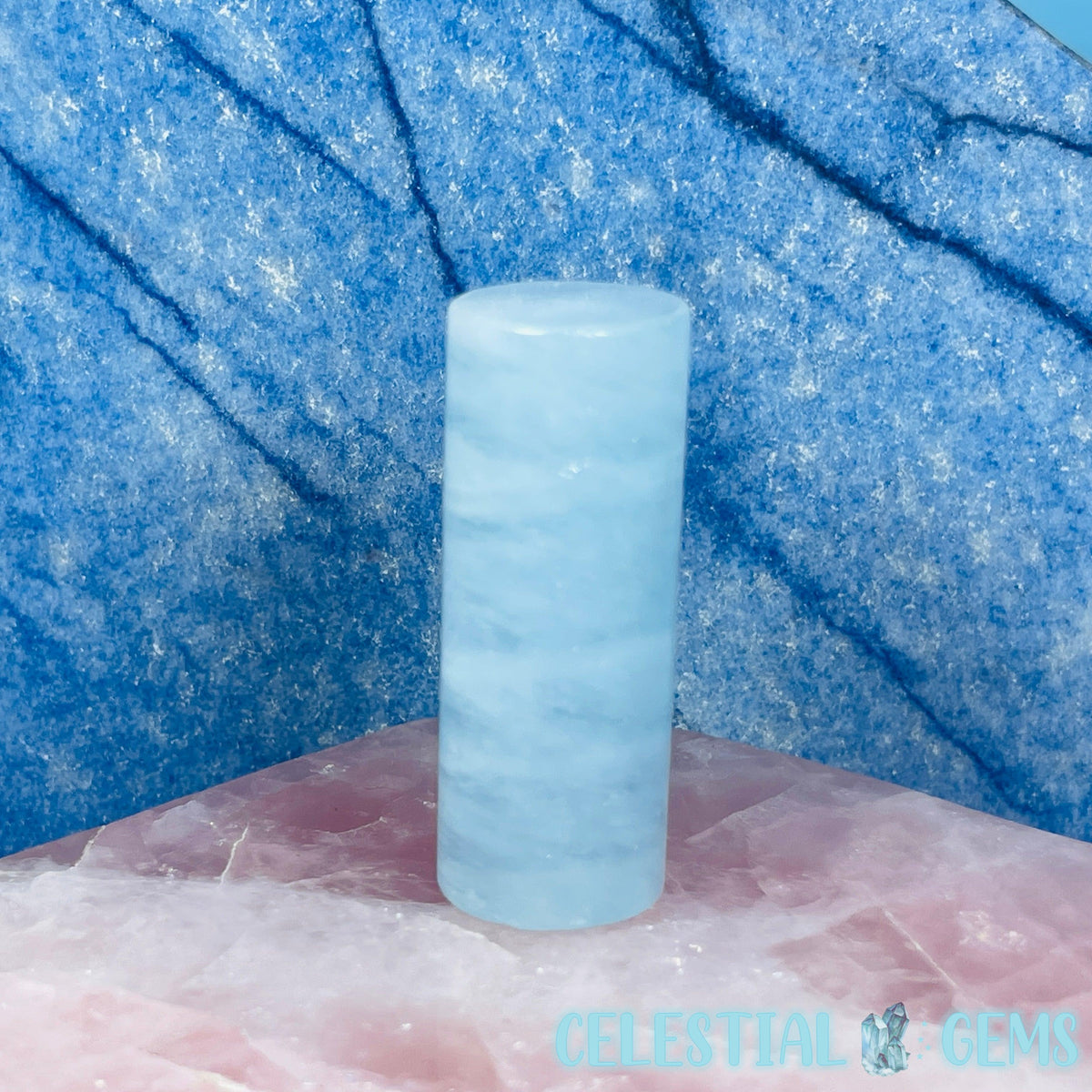 Aquamarine Cylinder Crystal