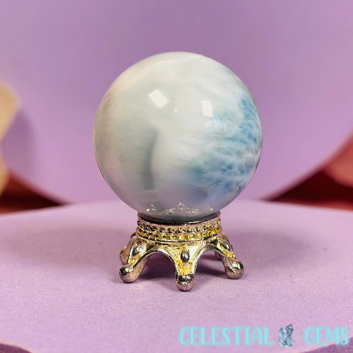 Larimar Mini Sphere 2.3cm