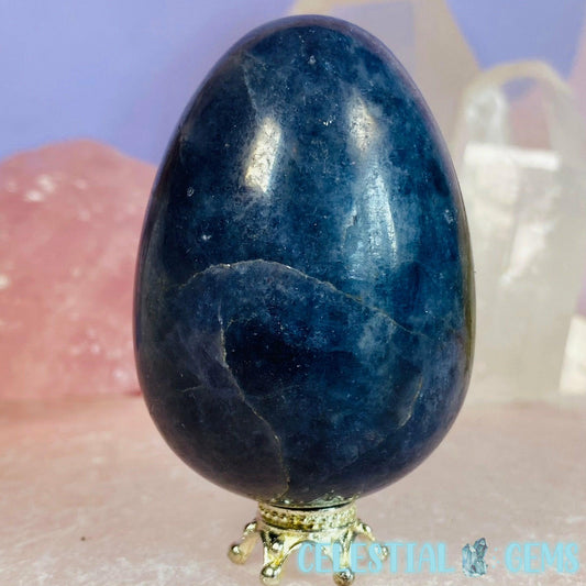Iolite Egg Medium Carving