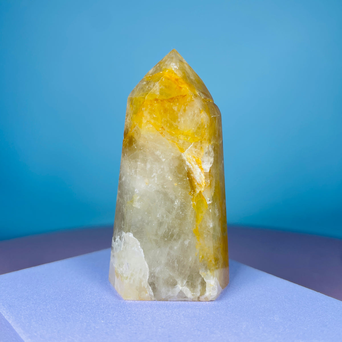Golden Healer Quartz Small Tower
