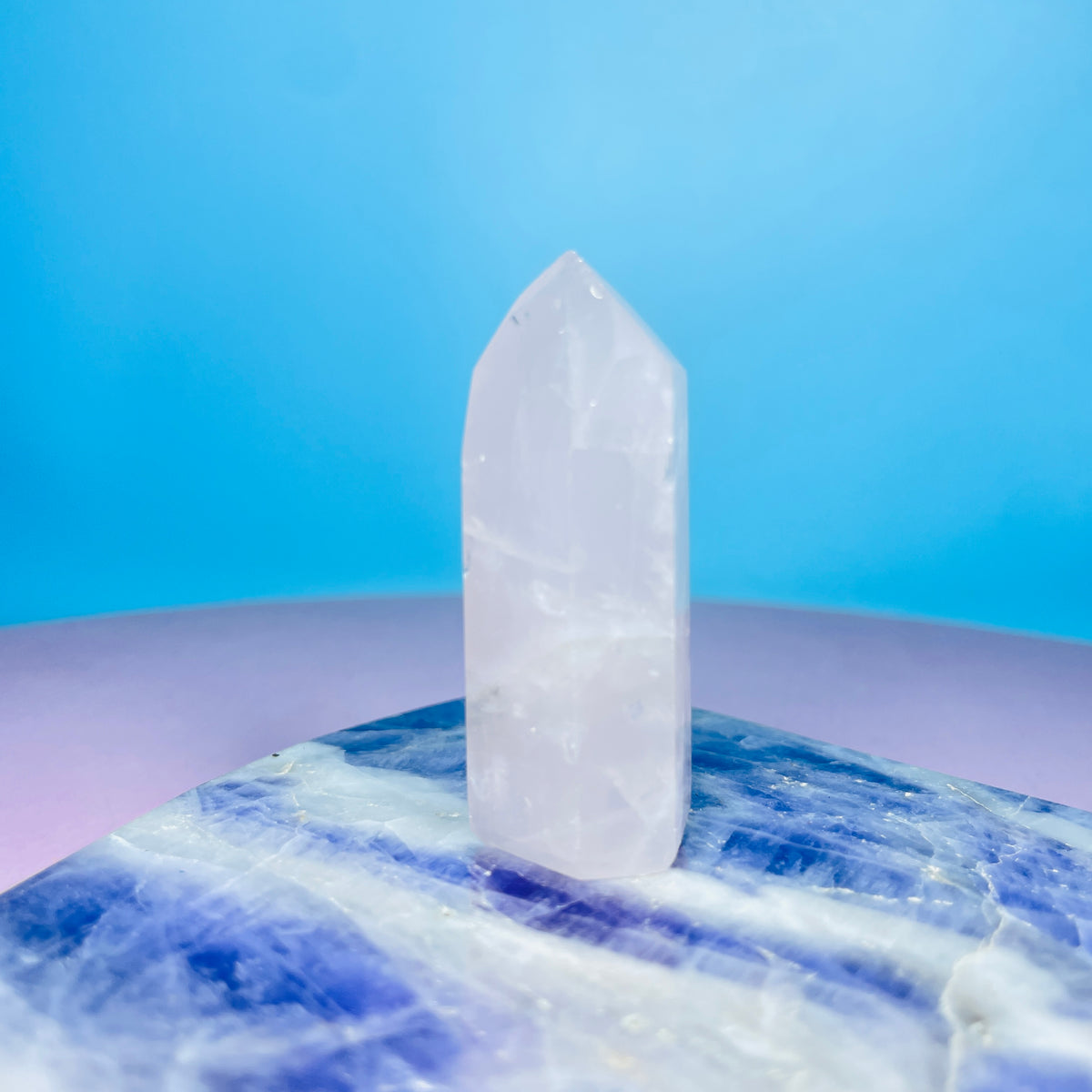 Rose Quartz Small Tower