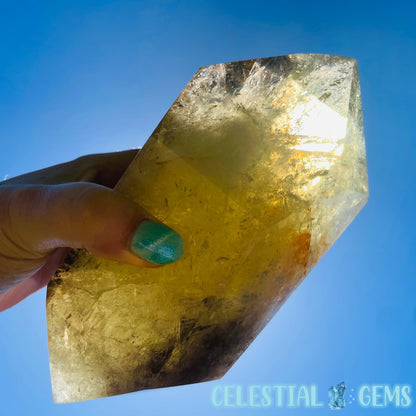Citrine Double Terminated XL Point