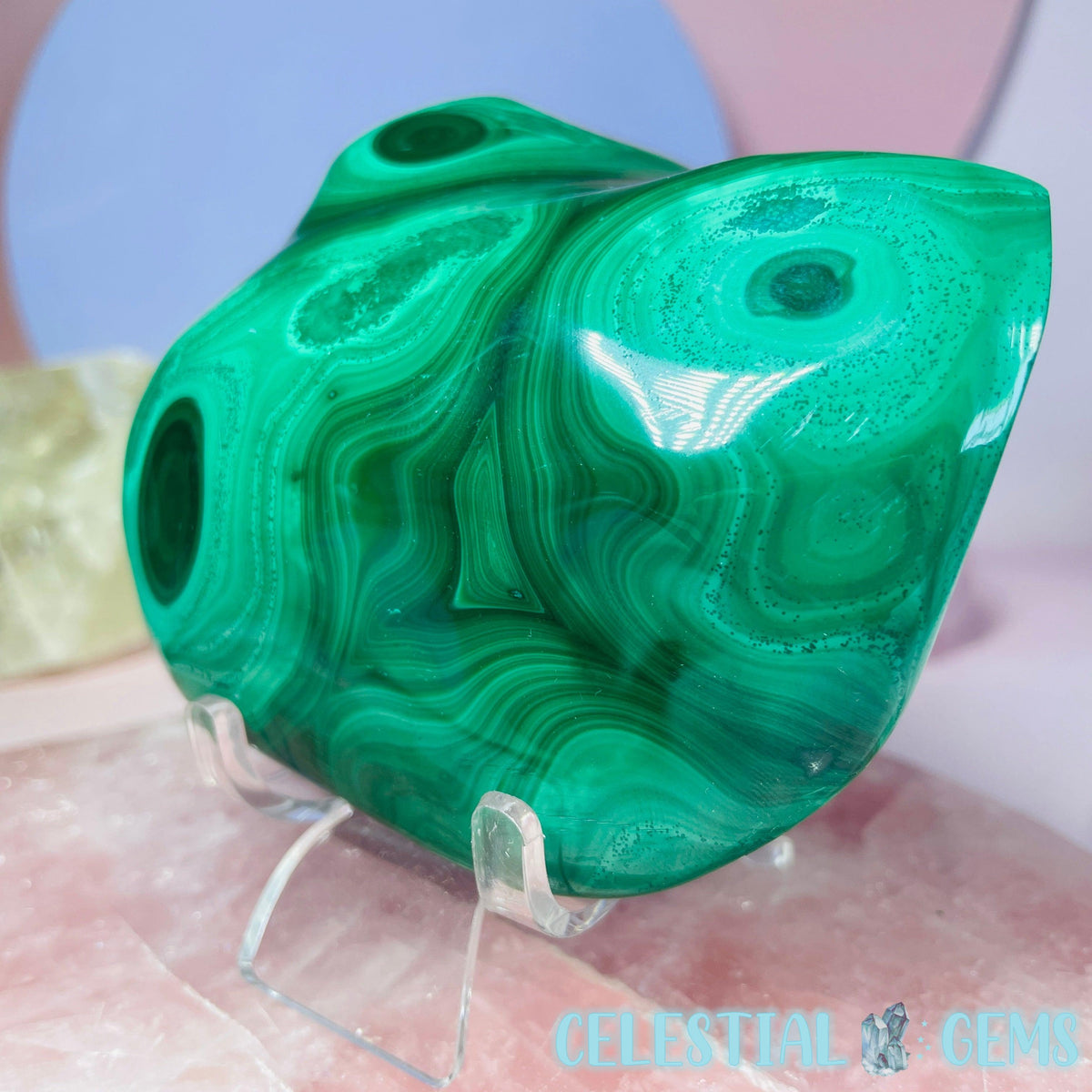 High Grade Malachite Medium Chunky Freeform D