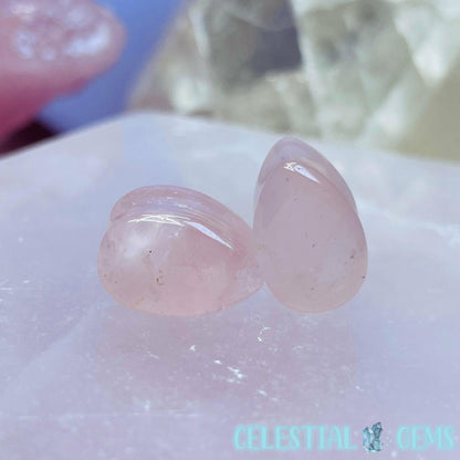 Crystal Stretch Teardrop Ear-Plug Earring 9/14.5mm Gauge