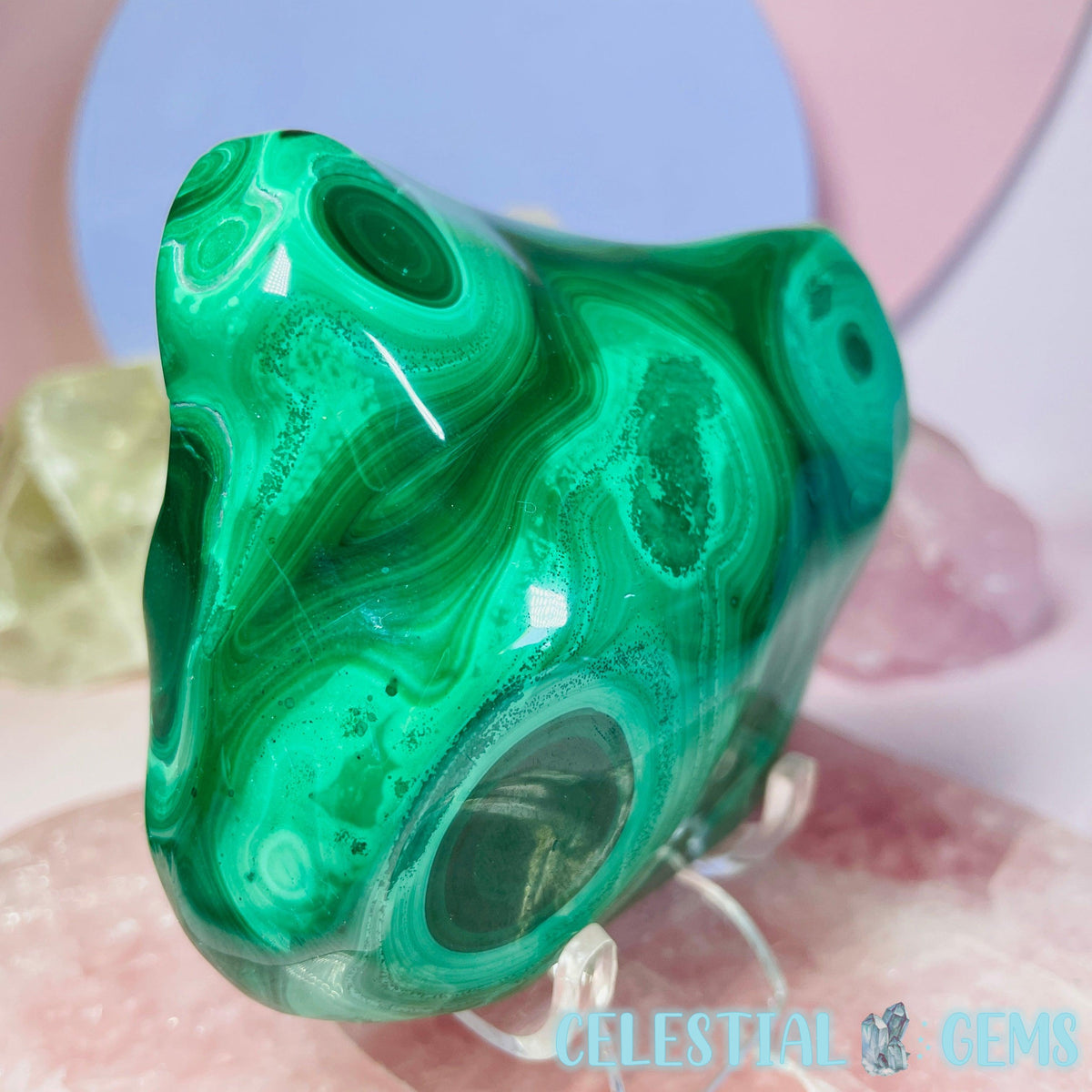 High Grade Malachite Medium Chunky Freeform D