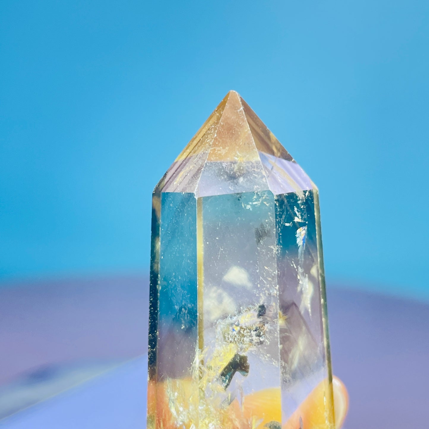 Phantom 'Mountain' Natural Smoky Citrine Small Tower