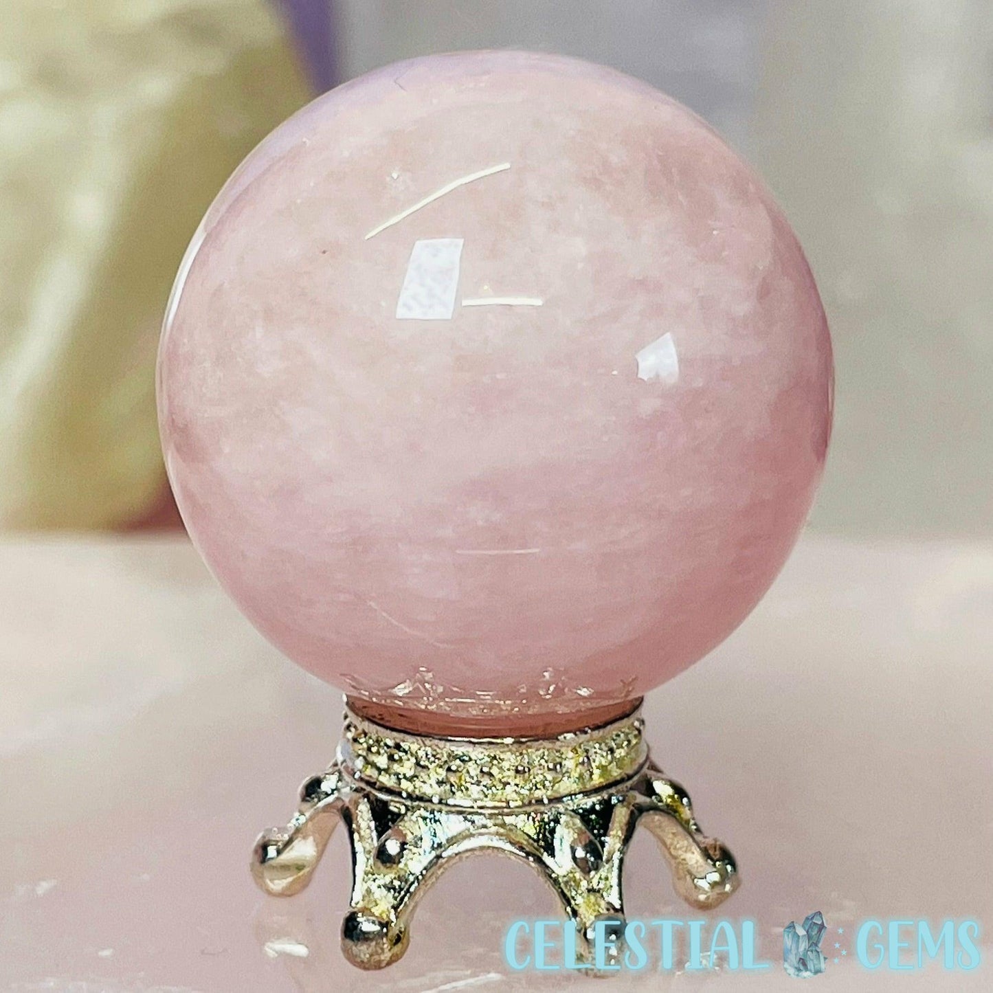 Morganite (Pink Beryl) Small Sphere