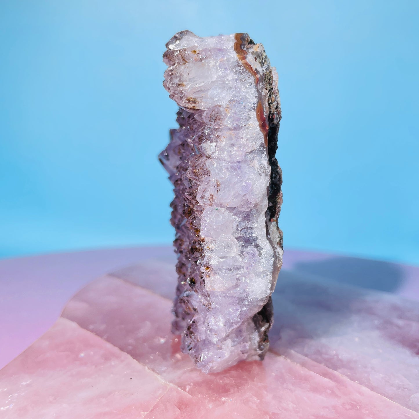 Amethyst Small Standing Cluster (Video)