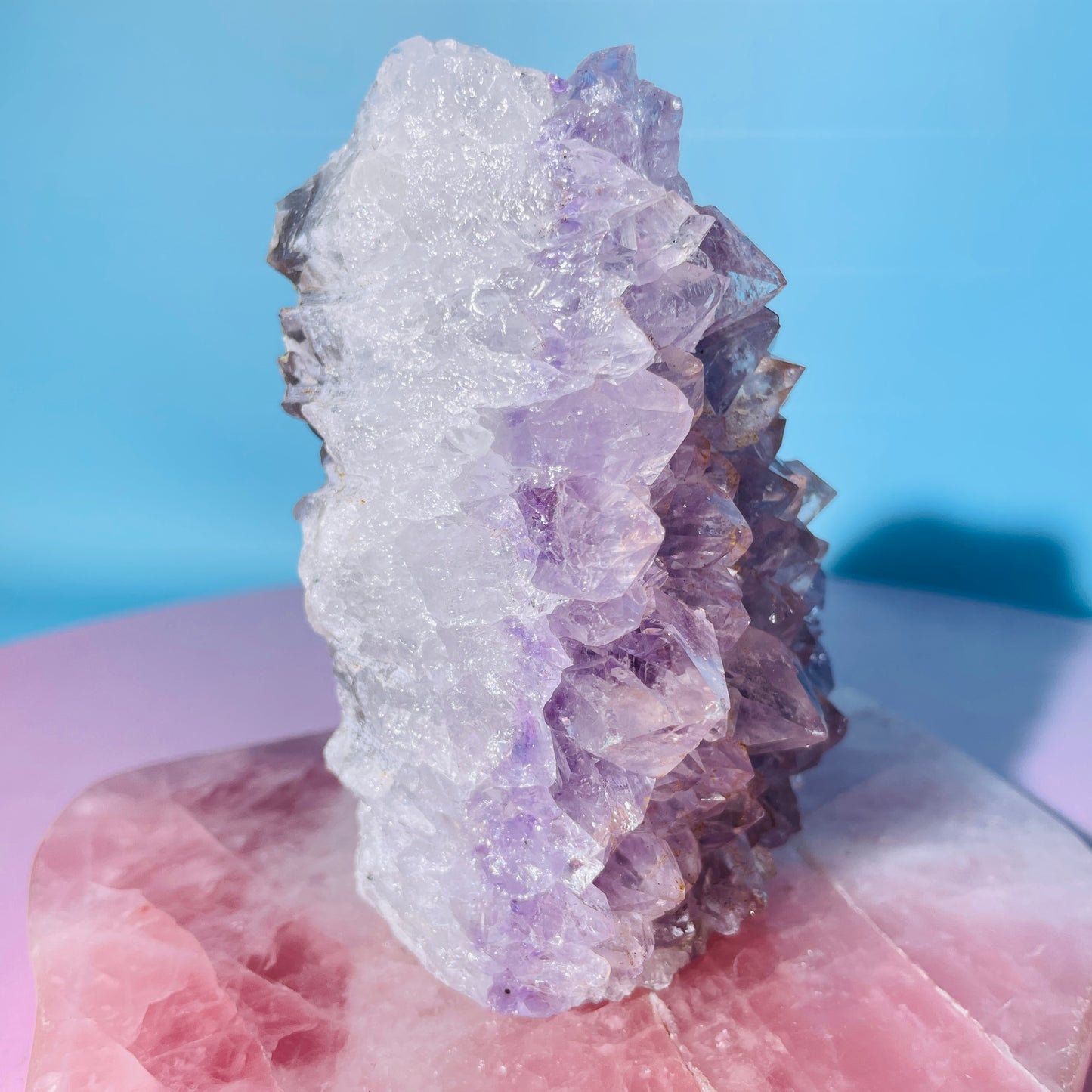 Amethyst Medium Standing Cluster (Video)