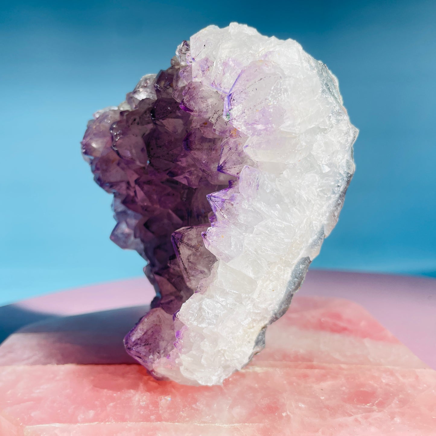 Amethyst Medium Standing Cluster (Video)